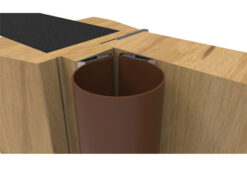 Eurospec Heavy Duty Hinge Guard Finger Protectector, White OR Brown