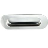 Eurospec Steelworx Radius Flush Pull (120mm x 41mm), Polished Stainless Steel