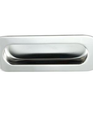 Eurospec Steelworx Radius Flush Pull (120mm x 41mm), Polished Stainless Steel