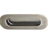 Eurospec Steelworx Radius Flush Pull (120mm x 41mm), Satin Stainless Steel