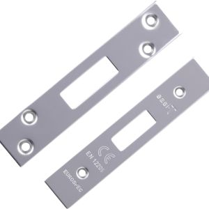 Eurospec Forend & Strike Pack For EDS/LDS 3 Lever Architectural Dead Locks, Polished Stainless Steel