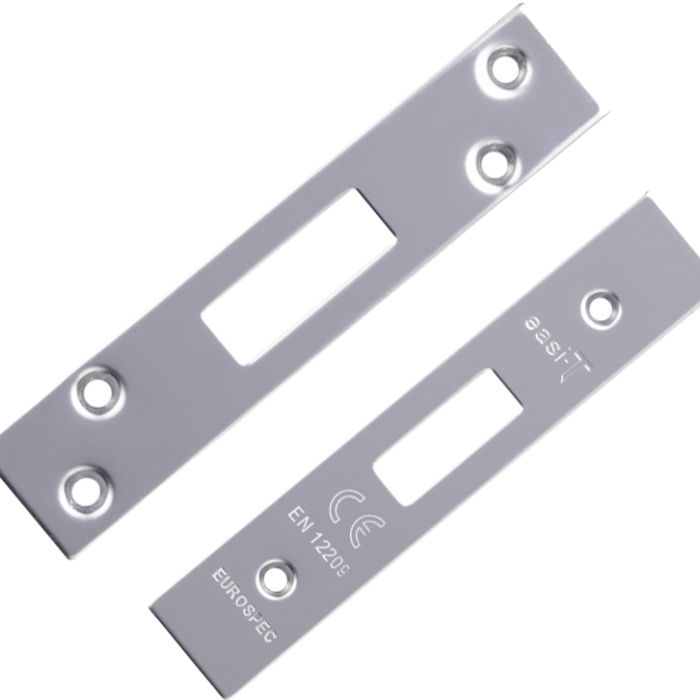 Eurospec Forend & Strike Pack For EDS/LDS 3 Lever Architectural Dead Locks, Polished Stainless Steel