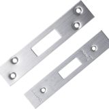 Eurospec Forend & Strike Pack For EDS/LDS 3 Lever Architectural Dead Locks, Satin Stainless Steel