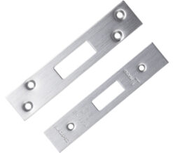 Eurospec Forend & Strike Pack For EDS/LDS 3 Lever Architectural Dead Locks, Satin Stainless Steel