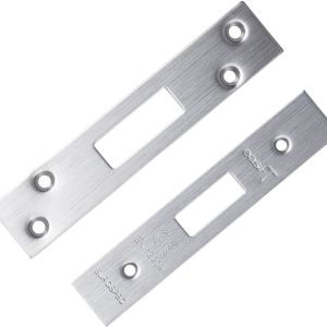Eurospec Forend & Strike Pack For EDS/LDS 3 Lever Architectural Dead Locks, Satin Stainless Steel