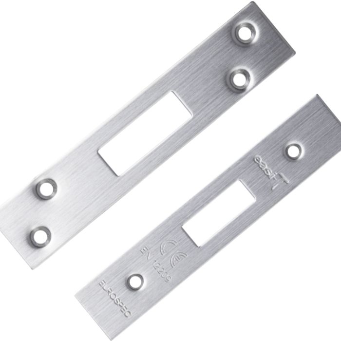 Eurospec Forend & Strike Pack For EDS/LDS 3 Lever Architectural Dead Locks, Satin Stainless Steel