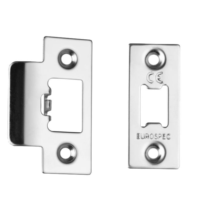 Eurospec Forend & Strike Pack For TLS Heavy Duty Tubular Latches – Polished Stainless Steel