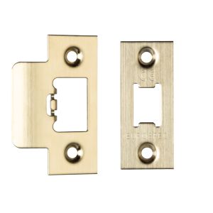 Eurospec Forend & Strike Pack For TLS Heavy Duty Tubular Latches, Satin Brass