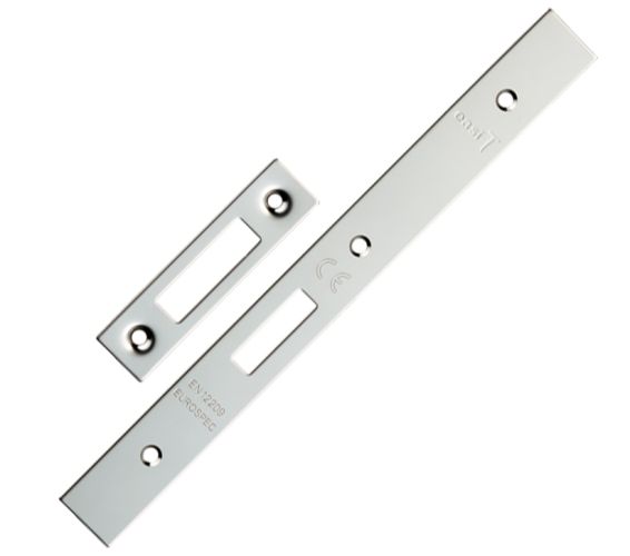 Eurospec Forend & Strike Pack For DLS DIN Euro Deadlock, Polished Stainless Steel