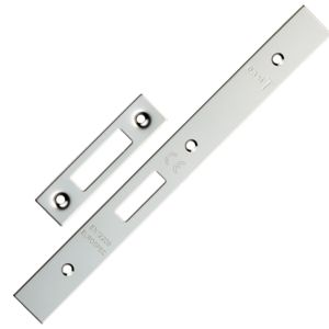 Eurospec Forend & Strike Pack For DLS DIN Euro Deadlock, Polished Stainless Steel