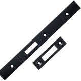 Eurospec Forend & Strike Pack For DLS DIN Euro Deadlock, Matt Black