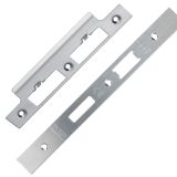 Eurospec Forend & Strike Pack For DLS DIN Euro Sash/Bathroom Lock, Satin Stainless Steel