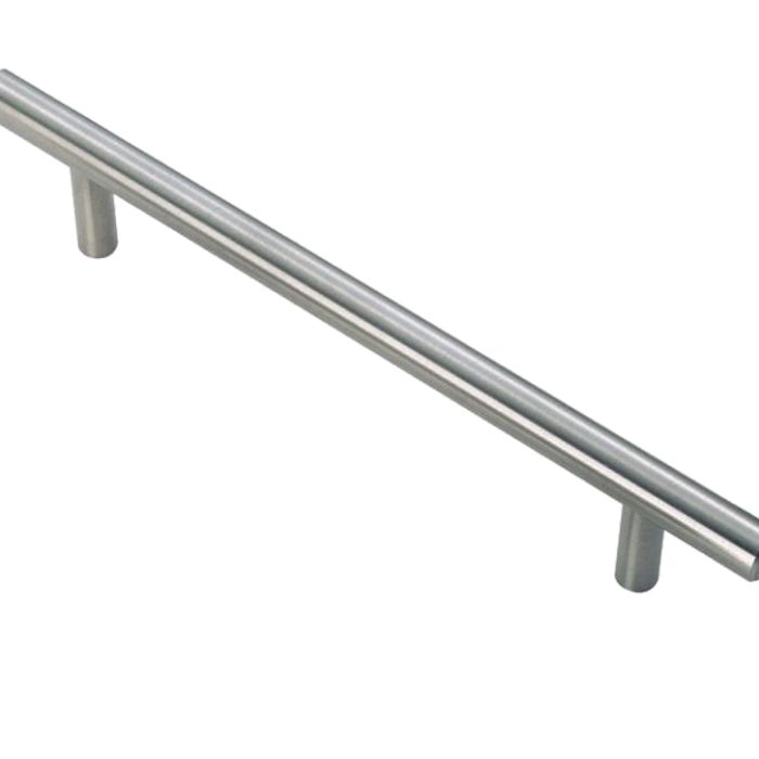 Fingertip T Bar Cabinet Pull Handles (96mm, 128mm OR 160mm C/C), Stainless Steel