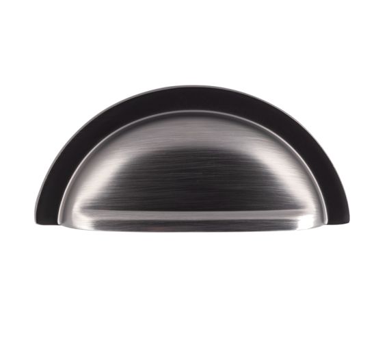 Oxford Cupboard Cup Pull Handle (76mm C/C), Gun Metal