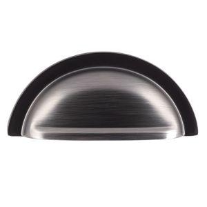 Oxford Cupboard Cup Pull Handle (76mm C/C), Gun Metal