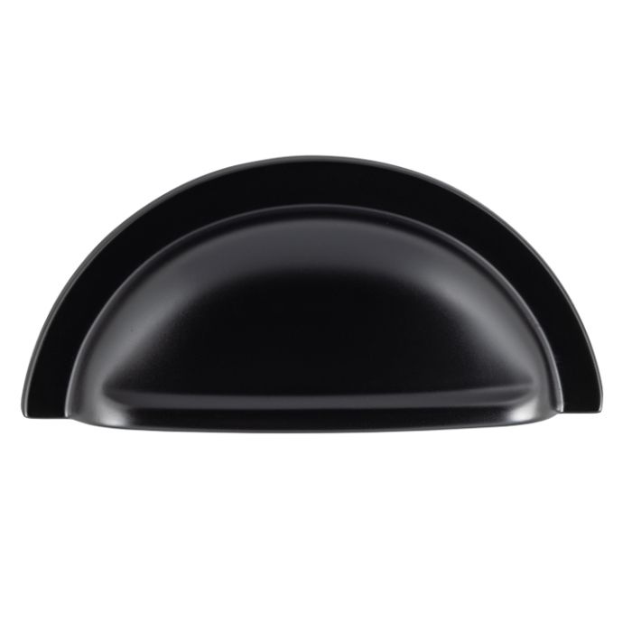 Oxford Cupboard Cup Pull Handle (76mm C/C), Matt Black