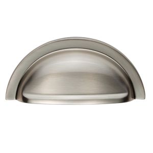 Oxford Cupboard Cup Pull Handle (76mm C/C), Satin Nickel