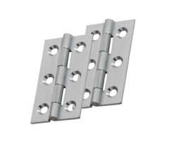 Fingertip Cabinet Hinges (50mm x 28mm OR 64mm x 35mm), Satin Chrome (sold in pairs) - Satin Chrome - 50mm x 28mm