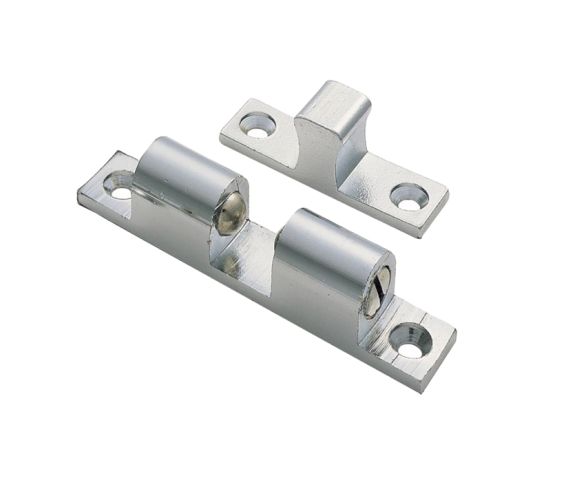 Fingertip Design Double Ball Catch – Satin Chrome Finish