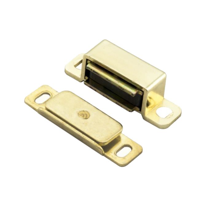 Carlisle Brass Fingertip Superior Steel Magnetic Catch – Electro Brass Finish