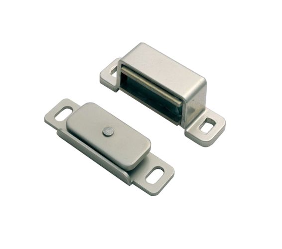 Carlisle Brass Fingertip Superior Steel Magnetic Catch – Nickel Plated