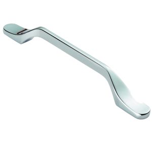 Fingertip Leuci Cabinet Pull Handle (160mm Or 320mm C/C), Polished Chrome