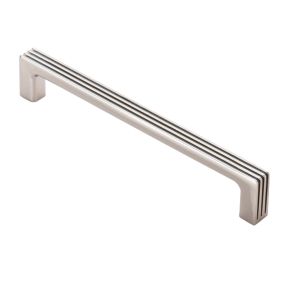 Fingertip Darini Cabinet Pull Handle (160mm C/C), Satin Nickel