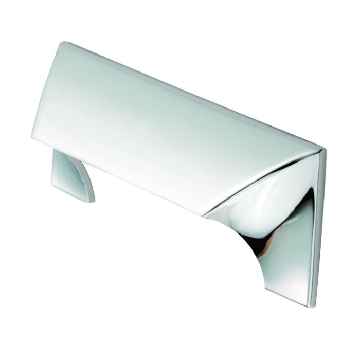 Fingertip Capori Cabinet Pull Handle (96mm, 192mm Or 320mm C/C), Polished Chrome