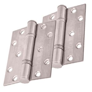Eurospec Enduromax 4 Inch Grade 13 (76mm) Thrust Bearing Hinges, Polished OR Satin Stainless Steel  (sold in pairs)