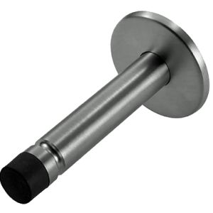 Eurospec Buffered Projecting Door Stop/Coat Hook – Polished Or Satin Stainless Steel Finish