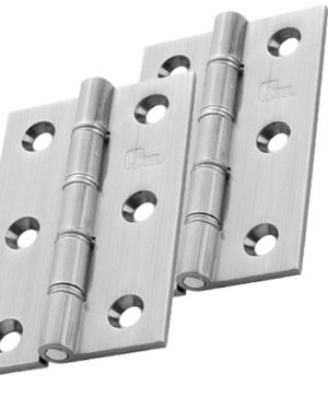 3 Inch Double Washered Hinges, Satin Chrome  (sold in pairs)