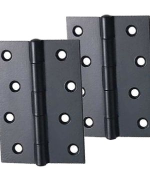 3 Or 4 Inch Butt Hinges, Black Finish  (sold in pairs)
