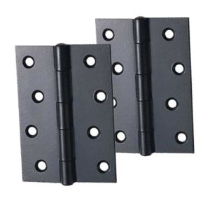 3 Or 4 Inch Butt Hinges, Black Finish  (sold in pairs)