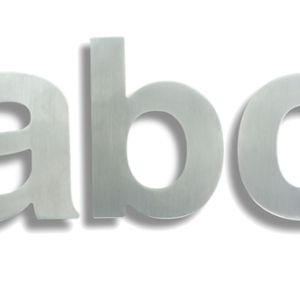 Eurospec Grade 316 Stainless Steel 3.5″ ‘Concealed Pin Fix’ Letters (A – C), Polished Or Satin Stainless Steel