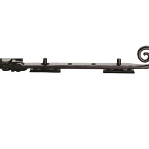 Ludlow Foundries Curly Tail Casement Window Stays (8″, 10″ OR 12″) – Black Antique