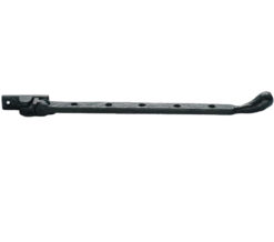Ludlow Foundries Bulb End Casement Window Stays (10" OR 12"), Black Antique