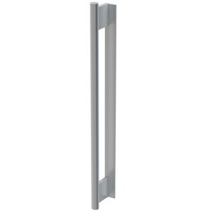 Lucia GST Pull Handle For Sliding Doors (450mm), Aluminium Stainless Steel Effect