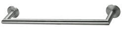 De L'eau Single Towel Rail, Stainless Steel