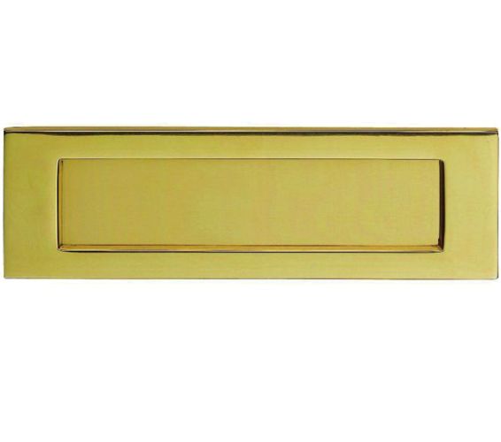 Plain Letter Plate (282mm x 80mm OR 257mm x 81mm), PVD Stainless Brass
