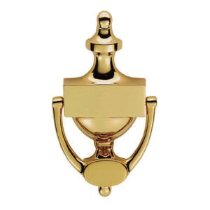 Victorian Urn Door Knocker (196mm), PVD Stainless Brass
