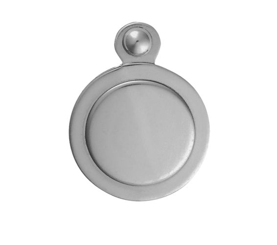 Covered Standard Profile Escutcheons – 31mm – Polished Chrome