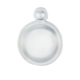 Covered Standard Profile Escutcheons, Satin Chrome