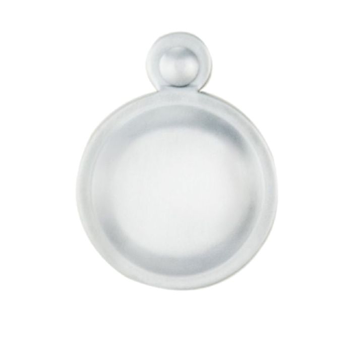 Covered Standard Profile Escutcheons, Satin Chrome