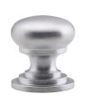Fingertip Victorian Cupboard Knob (25mm, 32mm, 38mm, 42mm OR 50mm), Satin Chrome