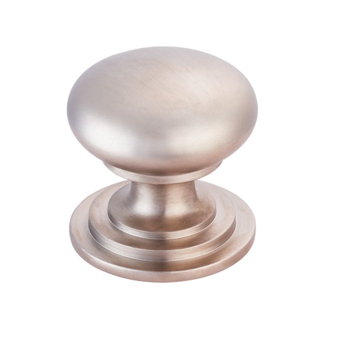 Fingertip Victorian Cupboard Knob (25mm, 32mm, 38mm, 42mm OR 50mm), Satin Nickel