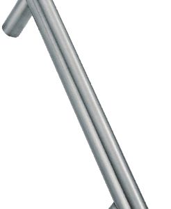 Eurospec Straight T Pull Handles (30mm Diameter Bar), Polished Or Satin Stainless Steel