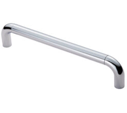 Serozzetta 22mm Dia. DDA Compliant Pull Handle (225mm, 305mm Or 450mm C/C), Polished Chrome
