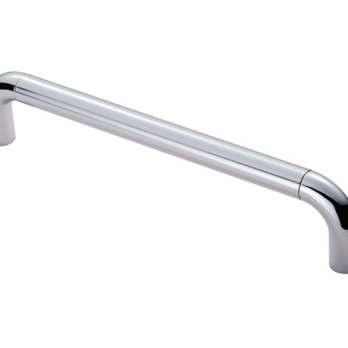 Serozzetta 22mm Dia. DDA Compliant Pull Handle (225mm, 305mm Or 450mm C/C), Polished Chrome