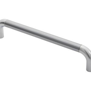 Serozzetta 22mm Dia. DDA Compliant Pull Handle (225mm, 305mm Or 450mm C/C), Satin Chrome