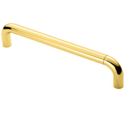 Serozzetta 22mm Dia. DDA Compliant Pull Handle (225mm, 305mm Or 450mm C/C), PVD Stainless Brass